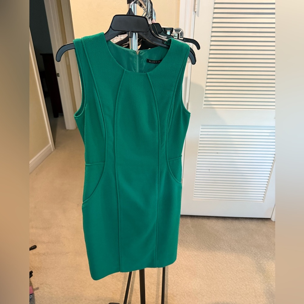 Black Halo Teal Dress